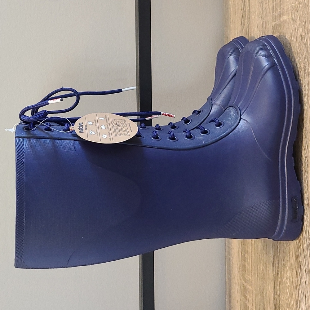 ☀️Native Paddington Navy Blue Rain Boots - Picture 9 of 14